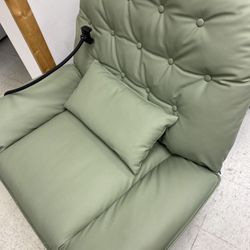 Swivel Recliner Chairs, Multifunctional Adjustable Rocking Recliner Chair, Small Recliner for Small Spaces (Color : Green, Size : Electric) $250