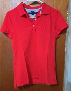 Tommy Hilfiger shirt for women color red size M