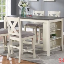 Counter Height Dining Table Set
