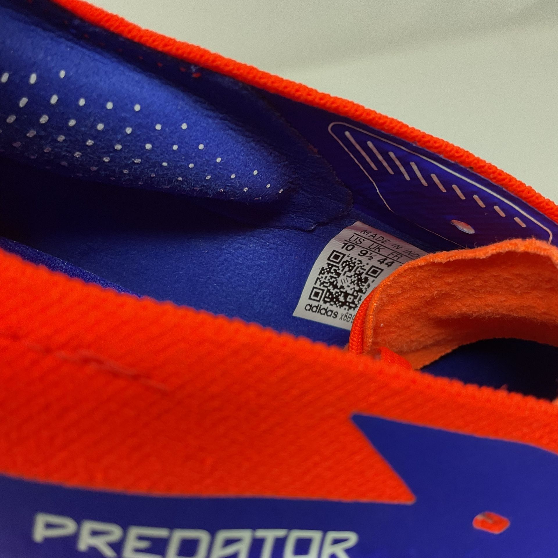Adidas Predator Elite Futbol Soccer Metal Cleats SG Mens 10 IF7323 NEW Authentic adidas Predator Elite FG – Rockville & Sterling Soccer Supplies main image 4