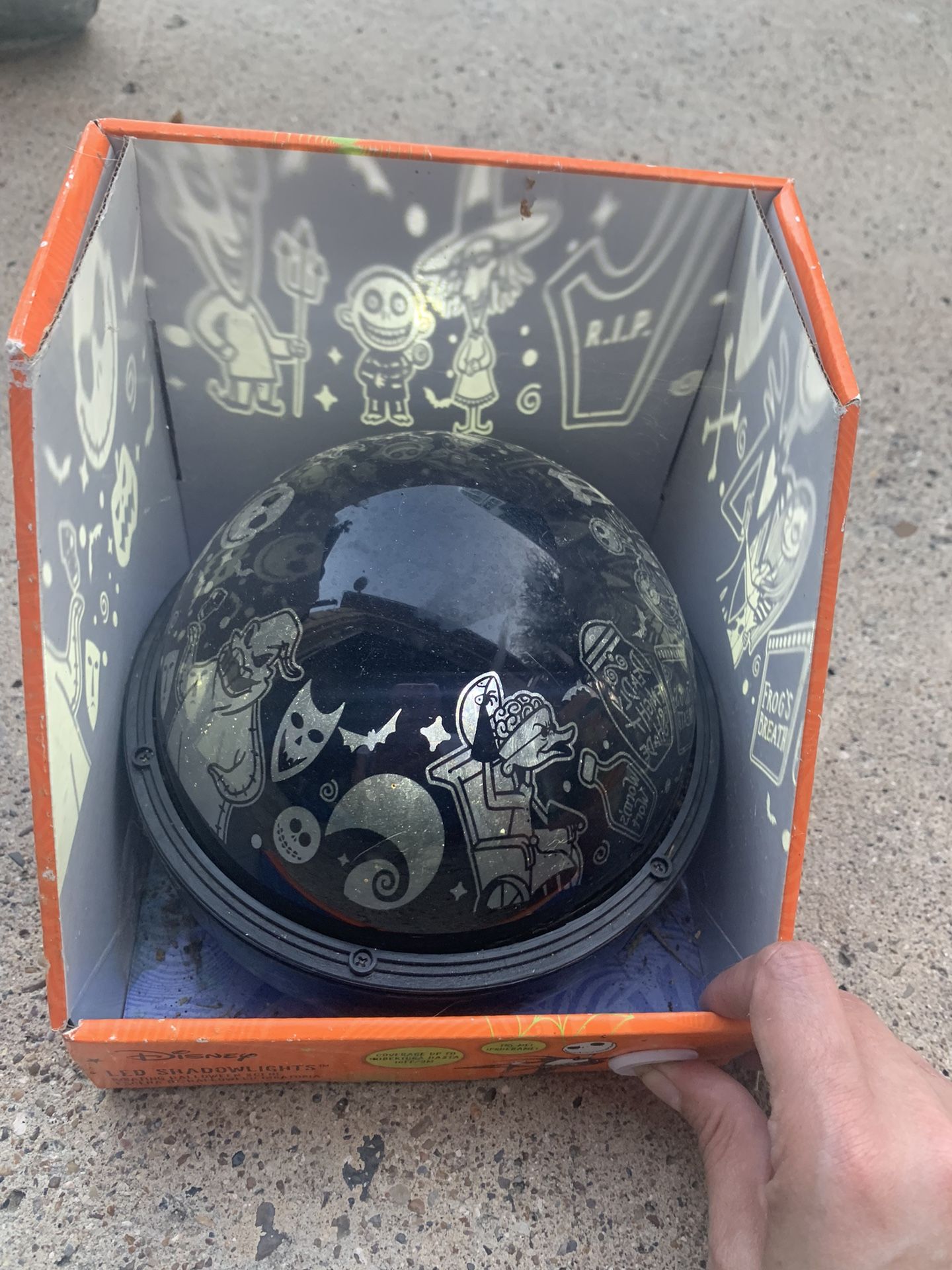 Nightmare Before Christmas Shadow light