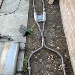 2017 Stock Infiniti Q50 Exhaust And Y Pipe Off 60k Mile Vehicle 