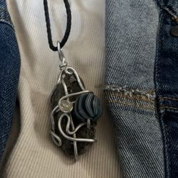 Handcraft Rock Necklace