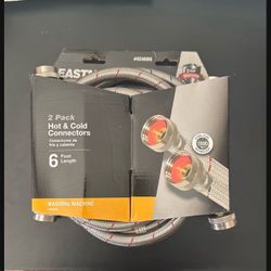 Hot & Cold Connectors / 6 Foot / 2 Pack