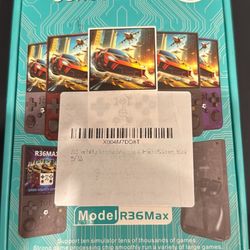 R36 Max Portable Game Console
