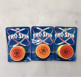 Vintage Rare Pro-Spin Stinger Yo-Yo Lot of 3 NOS Sealed 1984 USA