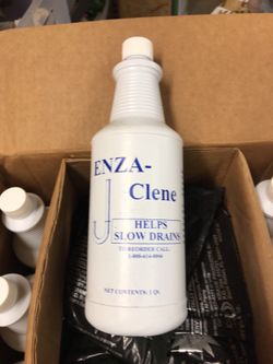 Enzo-Clene for clean drains and septic tanks