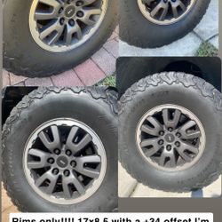 F150 Raptor Rims+ Spare 
