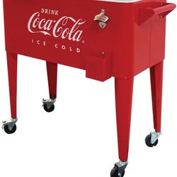 80 Qt Retro Coca-Cola Cooler 