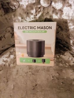 Electric Mason Jar vacuum sealer