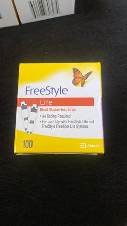 Freestyle test strips