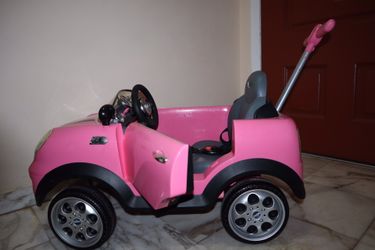 Huffy mini cooper push best sale car