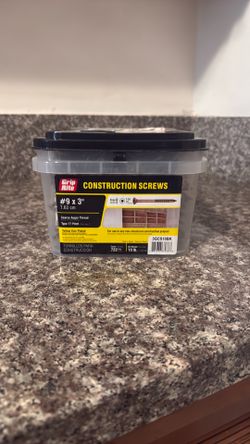 Construction screws