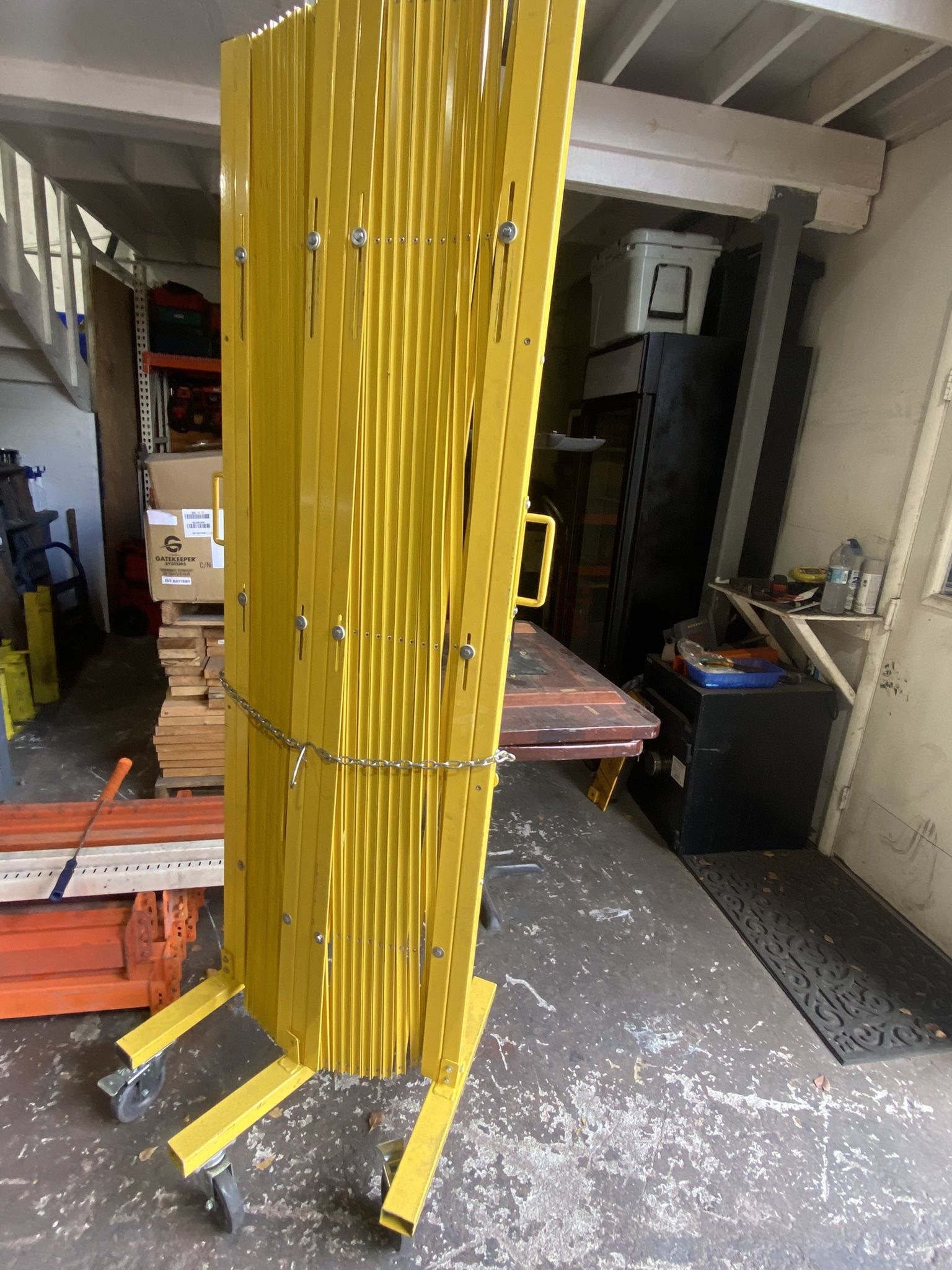 Uline Mobile Security Gates
