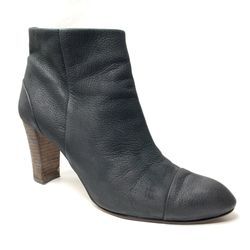 Cole Haan Black leather ankle boots women’s size 10