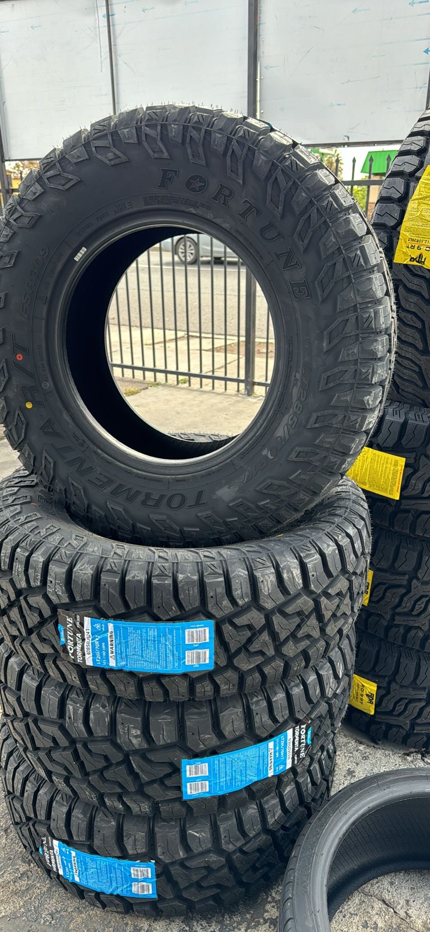LT 285-70-17 FORTUNE RT Rugged Terrain Tires (4) NEW INSTALLED-WE FINANCE