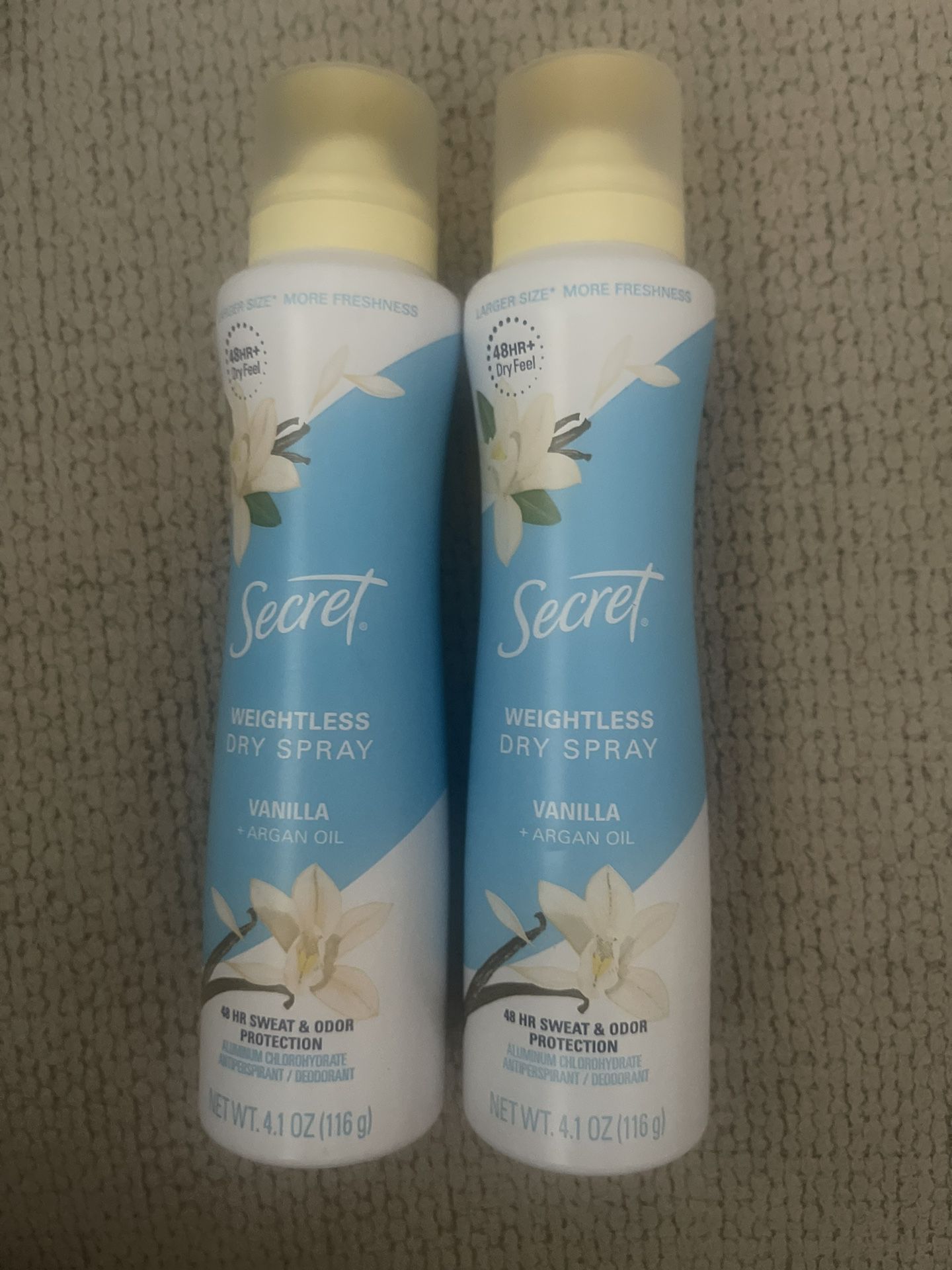 Secret Dry Spray  Vanilla & Argon Oil (2) 