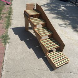 Large dog steps for bed