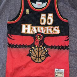 Dikembe Mutumbo Atlanta Hawks Jersey Large