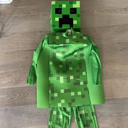 Minecraft Creeper Costume Size 8-10 M