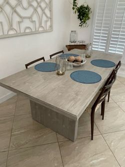 West elm table in great condition.