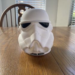 Star Wars Stormtrooper helmet with secret compartment underneath