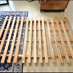 Queen size Authentic Japanese Tri-fold Futon Frame 