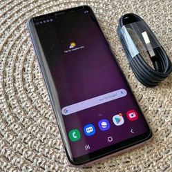 Samsung Galaxy S9, Factory Unlocked,  Excellent Condition,  LIKE NEW 