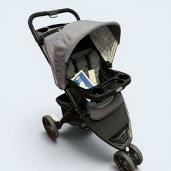 Graco grey/black pace stroller