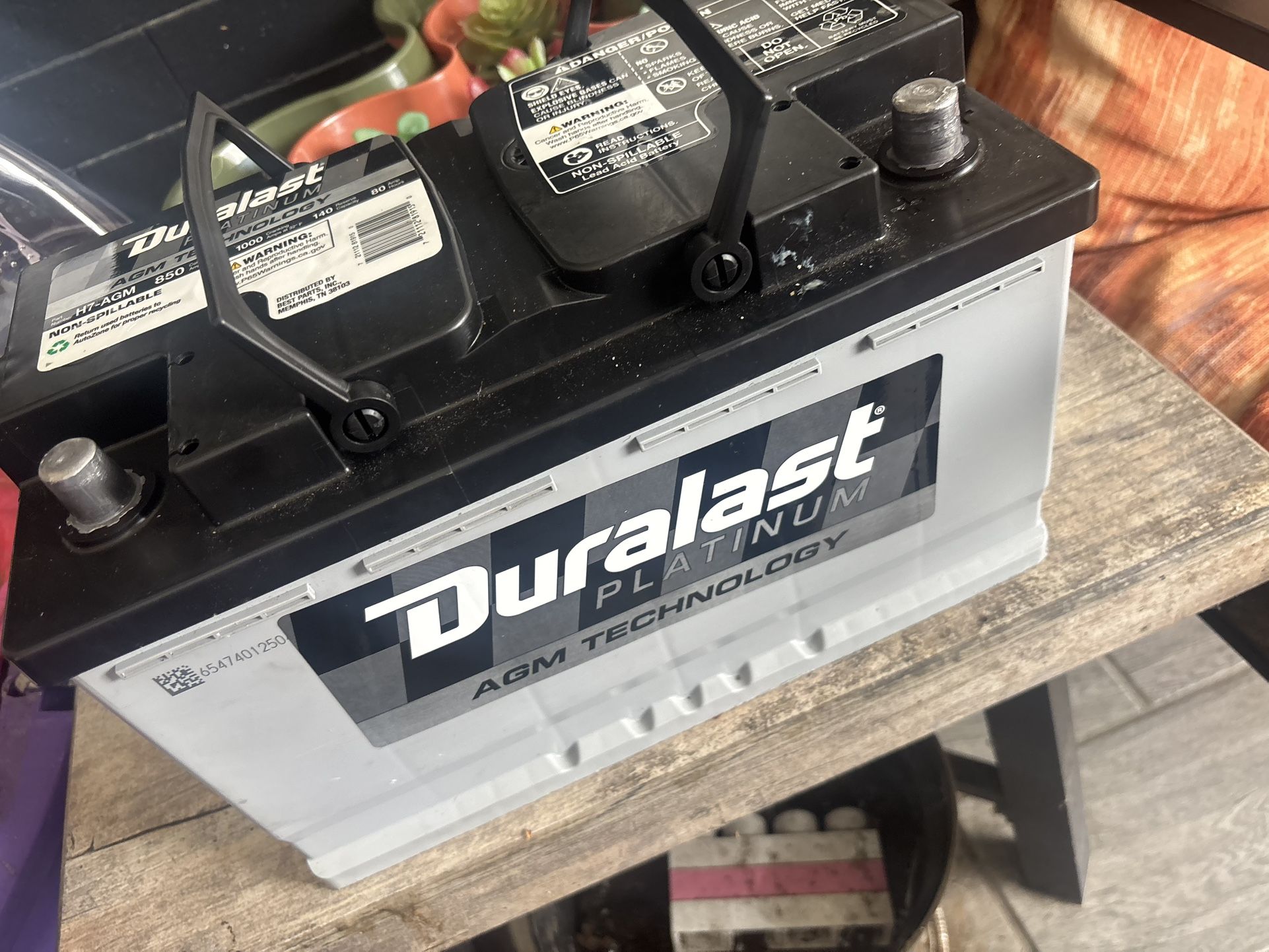 Brand New Durlast Platinum Battery