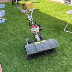 stihl mm 55c powerbrush sweeper