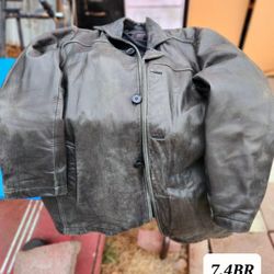 Two Leather Jackets In Excellent Condition