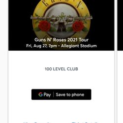 Guns N Roses In Las Vegas