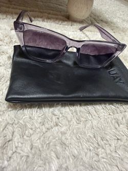 QUAY purple sunglasses