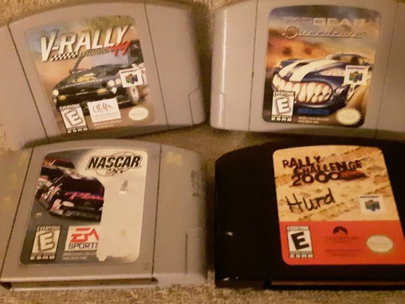 Nintendo 64 Race Car Games