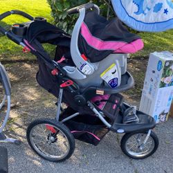 Stroller With Car seat And Base Used 