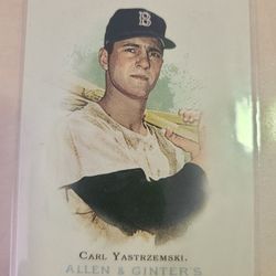 Carl Yastrzemski Baseball Card