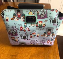 loungefly hocus pocus Halloween tote bag