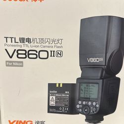 Pioneering TTL Li-ion Camera Flash V860 IN For Nikon