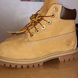 Little Kids Wheat Timberland 