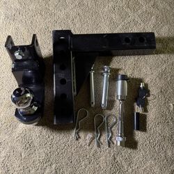 Adjustable Trailer Hitch Ball Mount, Fits 2" Receives