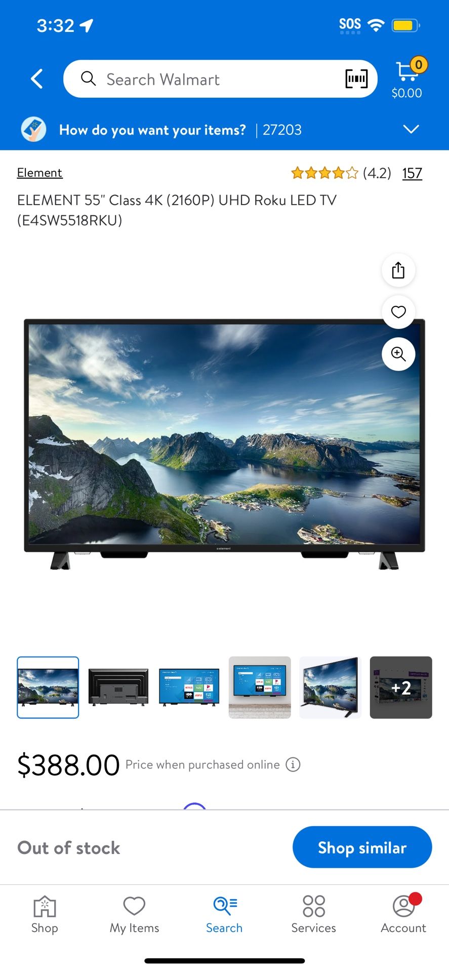 55 Inch Element Tv