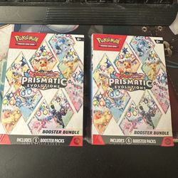 Prismatic Evolutions Booster Bundles
