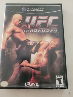 UFC Throw down Nintendo GameCube Video Game CIB