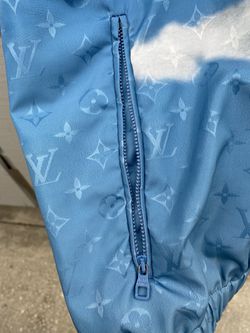 vuitton reflective jacket blue