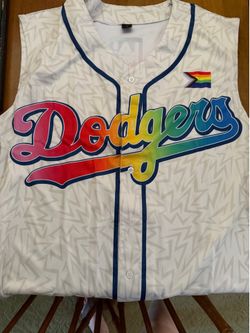 Dodger Proud Size Large Sleeveless Jersey 2