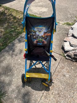 Monster Jam stroller!