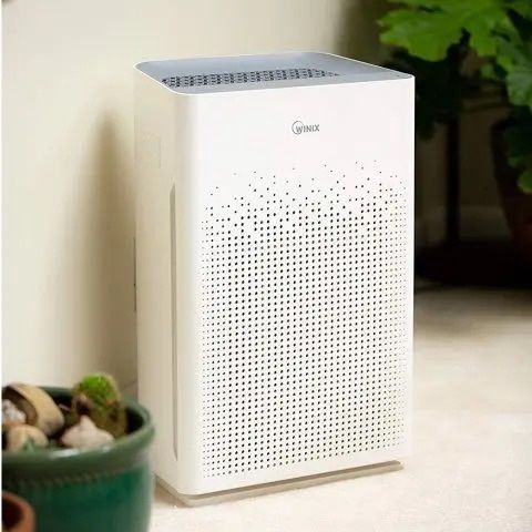 Winix AM90 4-Stage True HEPA Air Purifier with WiFi & Plasma Wave Technology