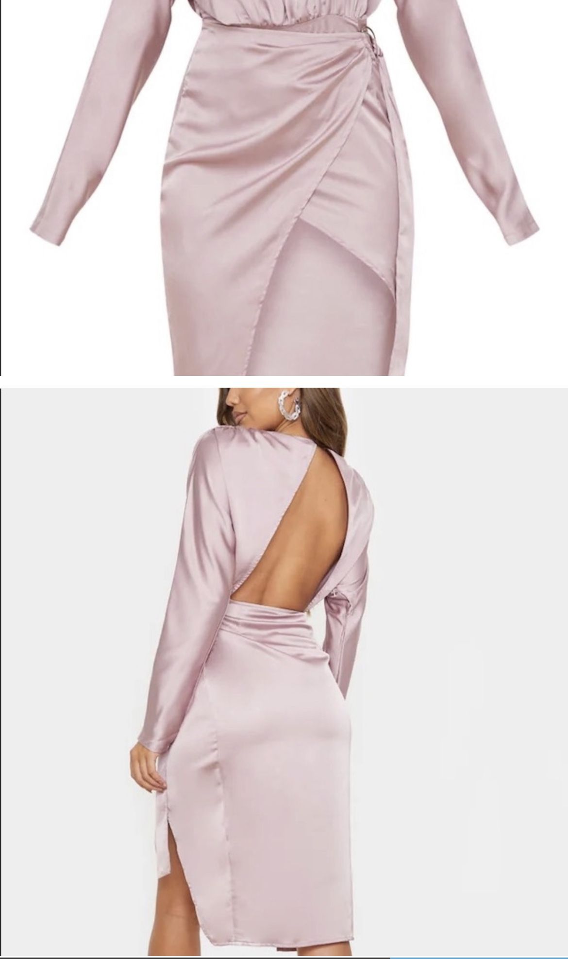 Blush Pink Dress. USA 12