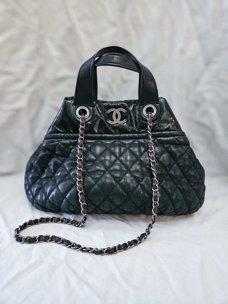 In The Mix Chanel Black Quilted Calfskin 